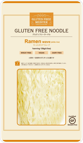 無麥麩日本拉麵(曲)Gluten Free Japanese Ramen - Wave (128g)