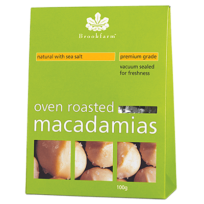 海鹽烤特級澳洲堅果 Brookfarm Premium Macadamia Nuts - Oven Roasted with Sea Salt (100g)