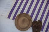 非洲全棉沙灘布 (紫色) Ethiopian Beach Towel (Iris)