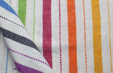 非洲全棉彩虹長方檯布／野餐巾Ethiopian Rainbow Table／Picnic Cloth  (Large)
