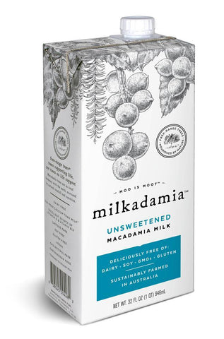 澳洲堅果奶 (無糖) Milkadamia Unsweetened Macadamia Milk (946 ml)