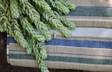 非洲全棉檯布/沙發布 (藍沙) Ethiopian Dancing Throw (Blue and Sandy)