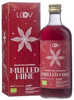 北歐有機越橘傳統香料酒禮盒裝 (無酒精) Loov Organic Lingonberry Mulled Wine with no alcohol in gift box (500ml)