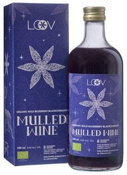 北歐有機藍莓黑加侖子傳統香料酒禮盒裝 (無酒精) Loov Organic Blueberry Blackcurrant Mulled Wine with no alcohol in gift box (500ml)