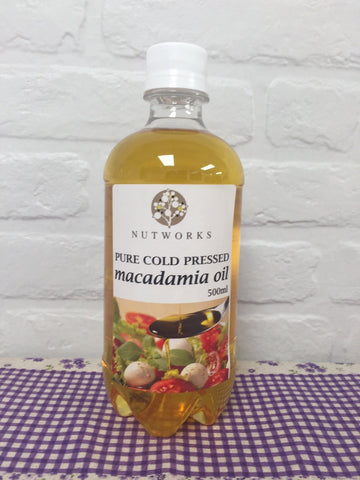 澳洲淨土冷壓夏威夷果仁油 Australian cold-pressed Macadamia Oil (500ml)