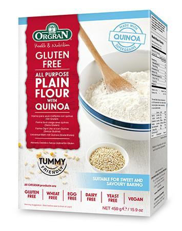 無麥麩藜麥多用途混合粉 Orgran Gluten-free Multigrain All Purpose Flour with Quinoa (450g)