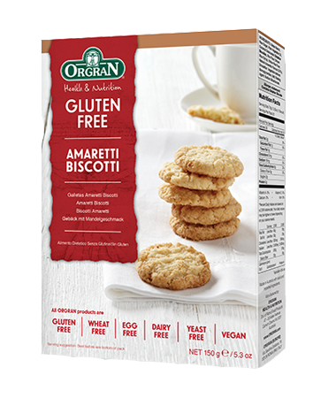 無麥麩意式杏仁脆餅乾 Orgran Amaretti Biscotti (150g)