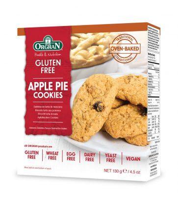 無麥麩蘋果批曲奇 Orgran Gluten-free Apple Pie Cookies (130g)