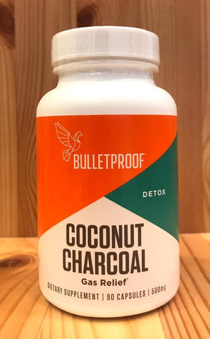 排氣活性碳 Bulletproof Coconut Charcoal for Gas Relief (90 capsules of 500mg)
