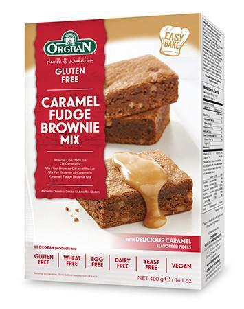 無麥麩蕉糖布朗蛋糕混合粉 Orgran Gluten-free Caramel Fudge Brownie Mix (400 g)