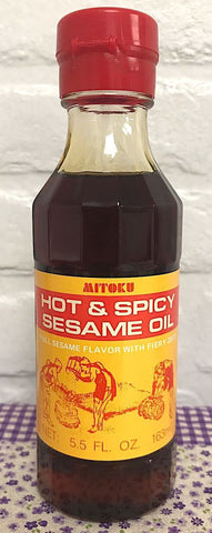 日本辛辣烤芝麻油 Toasted Hot & Spicy Sesame Oil (163ml)