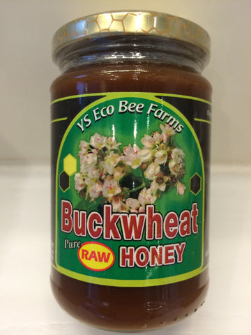 美國生蕎麥花蜂蜜 Y.S. Eco Bee Farms, Buckwheat Pure Raw Honey (13.5oz) (383g)