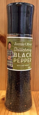 原粒即磨黑胡椒大支裝 Jamie Oliver's Tellicherry Black Peppercorns with grinder (180g)