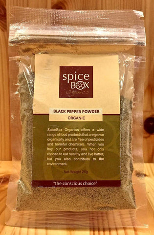 有機黑胡椒粉 Organic Black Pepper Powder (25g)