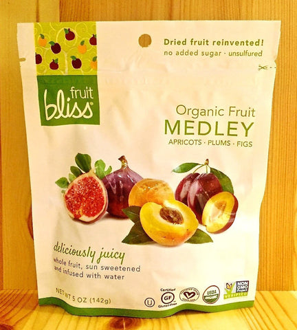 香軟無添加有機杏、布冧、無花果小食 Organic Medley of Apricots, Plums and Figs (142g)