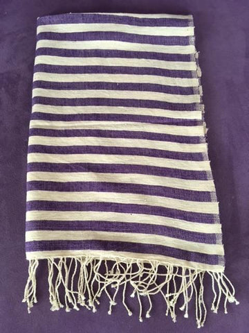 非洲抹手小棉布 (紫色) Ethiopian Hand Towel (Iris)