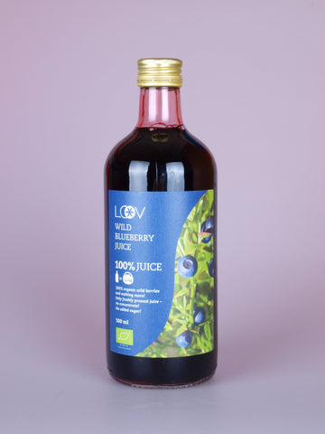 Loov 有機森林野生藍莓汁 Organic Wild Blueberry Juice (500g)