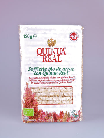 Quinua Real 有機米藜麥餅 Organic Rice Soffiette with Quinoa 130g