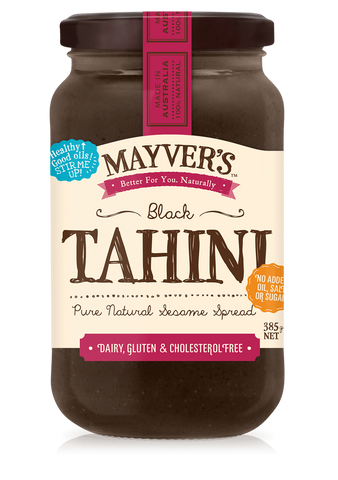 帶殼純黑芝麻醬 Mayver's Pure Black Unhulled Tahini Sesame Spread (385g)