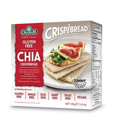 無麥麩奇亞籽脆餅 Orgran Gluten-free Chia Crispibread (125g)