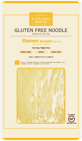 無麥麩日本拉麵（直）Gluten Free Japanese Ramen - Straight (128g)
