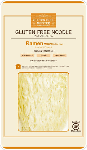 無麥麩日本拉麵（曲）Gluten Free Japanese Ramen - Wave (128g)