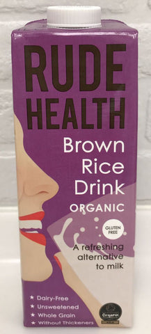 有機糙米奶 Rude Health Organic Brown Rice Drink (1L)