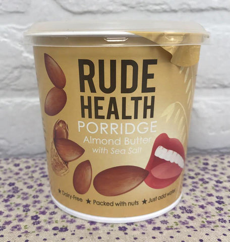 杏仁燕麥糊細杯裝 Rude Health Almond Butter Porridge with Sea Salt (50g)