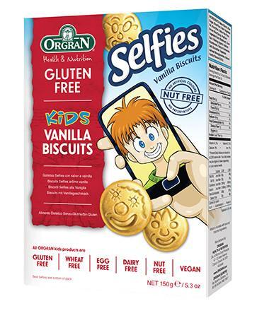 無麥麩雲呢拿餅乾 Orgran Gluten-free Selfies Vanilla Biscuits (150g)