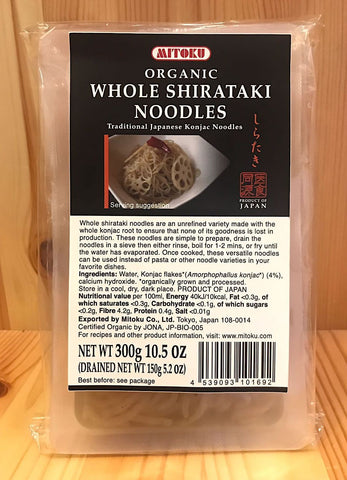 有機蒟蒻粉條 Organic Whole Shirataki Noodles (300g)