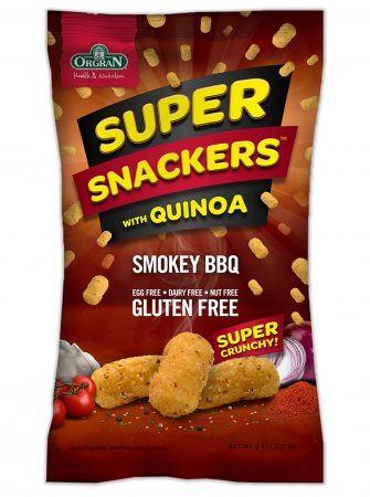 無麥麩燒烤風味素脆脆 Orgran Gluten-free Vegan Quinoa Snack with BBQ flavour (90g)