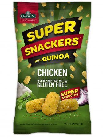 無麥麩藜麥雞風味素脆脆 Orgran Gluten-free Vegan Quinoa Snack with chicken flavour (90g)