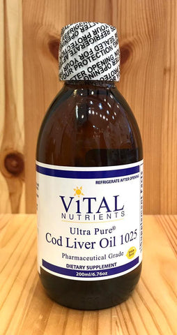 純淨鱈魚魚肝油 Vital Nutrients Ultra Pure Cod Liver Oil 1025 (200ml)