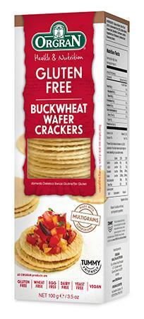 無麥麩蕎麥威化脆餅 Orgran Gluten-free Buckwheat Wafer Crackers (100g)