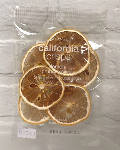 加州全天然檸檬片小食裝 Premium Lemon Crisps Small Pack