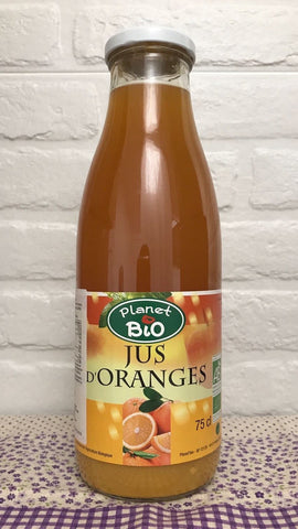 法國有機純橙汁 Planet Bio Orange Juice (750ml)