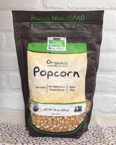 有機爆谷粟米乾 Now Organic Popcorn (680g)