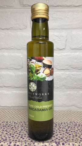 澳洲淨土夏威夷果仁油玻璃瓶裝 Australian Cold-pressed Macadamia Oil in glass bottle (250ml)