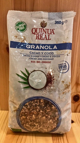 藜麥燕麥早餐 - 朱古力椰子味 Royal Quinoa Granola - Cocoa and Coconut (360g)