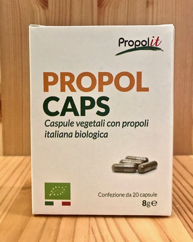 有機100%蜂膠植物膠囊 Organic Propol Caps (20 capsules)