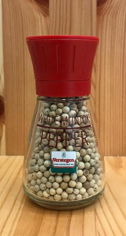即磨原粒白胡椒 White Peppercorns with grinder (48g)