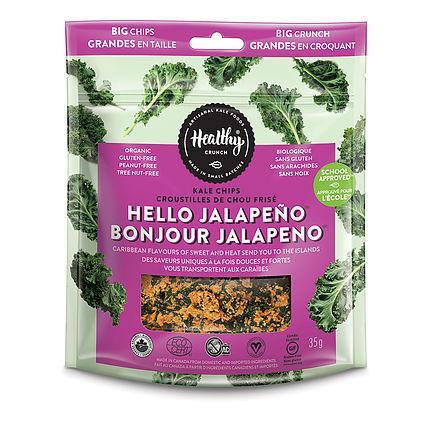 羽衣甘藍香辣味脆片Healthy Crunch Kale Chips Jalapeno (35g)