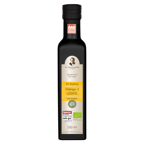 布緯博士有機冷榨亞麻籽油 Dr Budwig Organic Cold-pressed Flaxseed Oil (250ml)