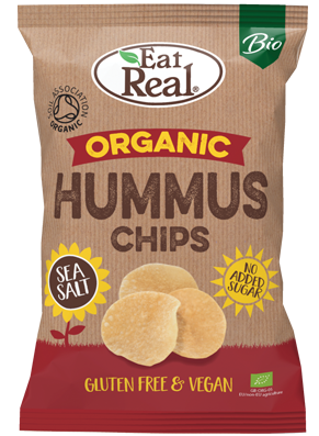 有機無麥麩鷹嘴豆脆片 Eat Real Organic Hummus Chips (100g)