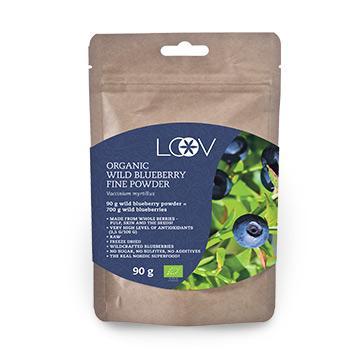 有機野生藍莓粉 Loov Freeze Dried Organic Wild Blueberry Powder (90g)